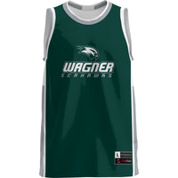 Wagner College Seahawks Lightweight Basketball Jersey - Green