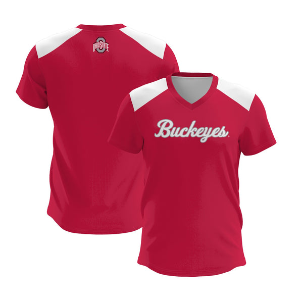 Ohio State Buckeyes Lightweight Lacrosse Jersey - Scarlet