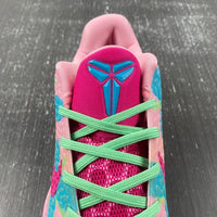 Low Top Sneakers, Blue Pink Colorway, Lace Up Design, Casual Gift for Sneaker Fans