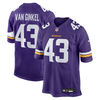 Minnesota Vikings Andrew Van Ginkel Purple Team Game Jersey
