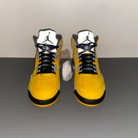 High Top Sneakers, Yellow Colorway, Lace Up Design, Casual Gift for Sneaker Fans