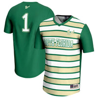 #1 South Florida Bulls Lightweight Soccer Fashion Jersey - Green