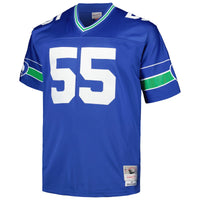 Seattle Seahawks Brian Bosworth Royal Big & Tall 1987 Legacy Retired Player Jersey