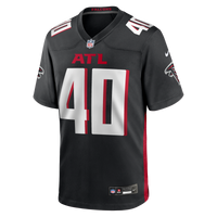 Atlanta Falcons JD Bertrand Black Team Game Jersey