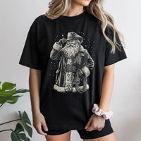 Western Santa Shirt, Cowboy Santa T-Shirt, Vintage Western Christmas Tee, Retro Cowboy Holiday Shirt, Country Christmas Graphic Tee
