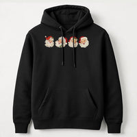 Retro Christmas Graphic Hoodie, Vintage Santa Hoodie, Cheerful Holiday Santa Hoodie, Classic Xmas Sweatshirt, Winter Present for Men and Women