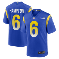 Los Angeles Rams Nick Hampton Royal Team Game Jersey