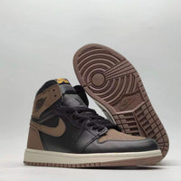 Sneakers, Black Brown Colorway, Lace Up Design, Casual Gift for Sneaker Fans