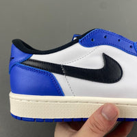 Low Top Sneakers, Blue White Colorway, Christmas Design, Lace Up Design, Casual Gift for Sneaker Fans