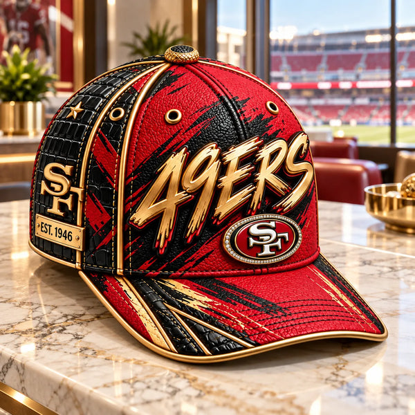 SF Est. 1946 - Red and Gold Heritage Cap - main