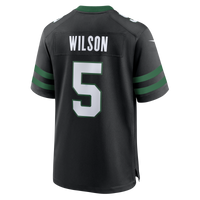 New York Jets Garrett Wilson Legacy Black Alternate Game Jersey