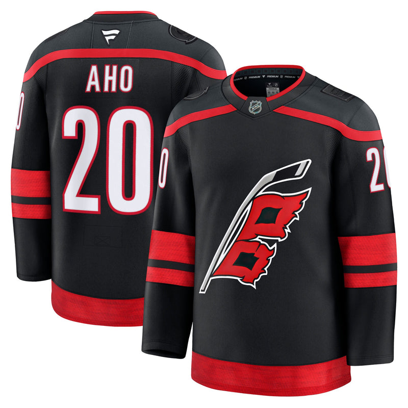 Carolina Hurricanes Sebastian Aho Black Home Premium Jersey