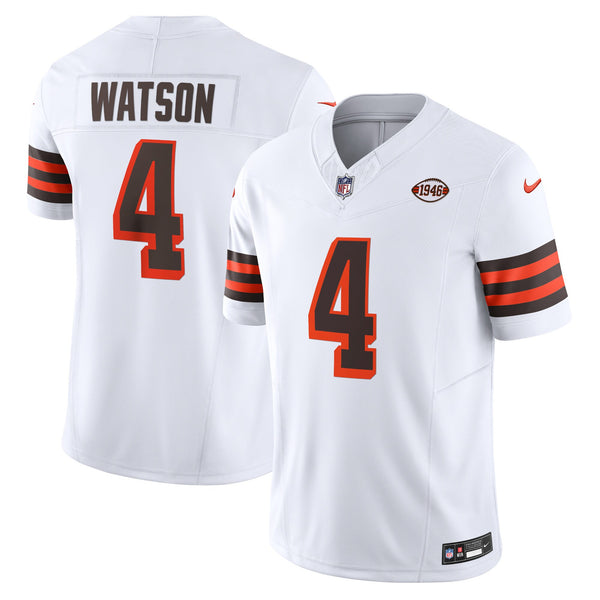 Cleveland Browns Deshaun Watson White Limited Jersey