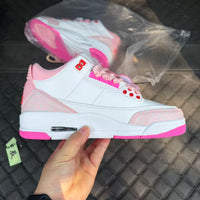 Low Top Sneakers, White Pink Colorway, Lace Up Design, Casual Gift for Sneaker Fans