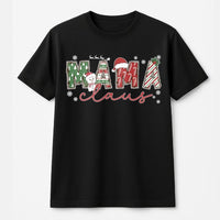 Adorable Christmas Snowman Shirt, Mama Claus T-Shirt, Retro Holiday Mama Graphic Tee, Festive Xmas Mom T-Shirt, Winter Holiday Present for Mama