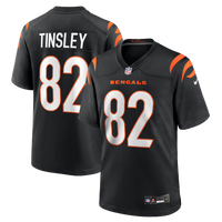 Cincinnati Bengals Mitchell Tinsley Black Team Game Jersey