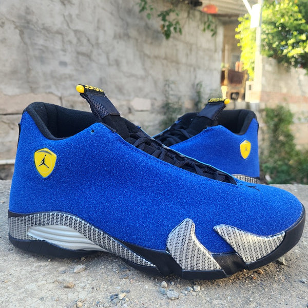 Mid Top Sneakers, Blue Colorway, Lace Up Design, Casual Gift for Sneaker Fans