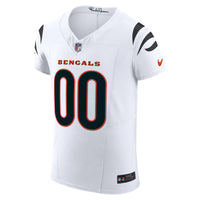 Cincinnati Bengals White Elite Custom Jersey