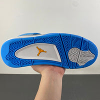 Retro Low Top Sneakers, Blue Colorway, Lace Up Design, Casual Gift for Sneaker Fans