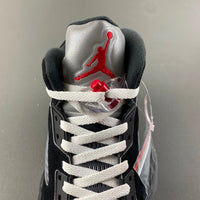 Mid Top Sneakers, Black Silver Colorway, Metallic Finish, Lace Up Design, Casual Gift for Sneaker Fans