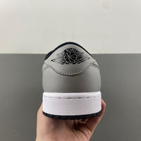 Low Top Sneakers, Black Gray Colorway, Lace Up Design, Casual Gift for Sneaker Fans