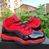 High Top Sneakers, Black Red Colorway, Lace Up Design, Casual Gift for Sneaker Fans
