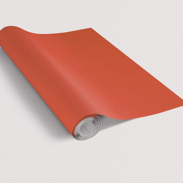 Coral Red Gift Wrap, Burnt Sienna Wrapping Paper, Solid Red Wrapping Paper Roll, Christmas Holiday Gift Wrap, All Occasion Bi