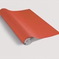 Coral Red Gift Wrap, Burnt Sienna Wrapping Paper, Solid Red Wrapping Paper Roll, Christmas Holiday Gift Wrap, All Occasion Birthday Paper