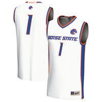 Boise State Broncos Collegiate Basketball Fashion Jersey - White