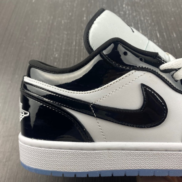 Low Top Sneakers, White Black Colorway, Lace Up Design, Casual Gift for Sneaker Fans