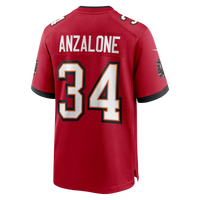 Tampa Bay Buccaneers Alex Anzalone Red Team Game Jersey