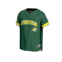 Northern Michigan Wildcats Spirit Baseball Jersey - Green