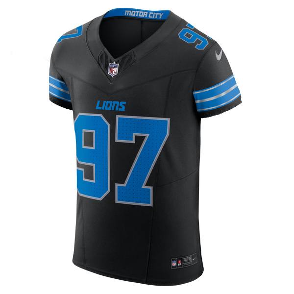 Detroit Lions Aidan Hutchinson Black Alternate Elite Jersey