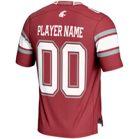 Washington State Cougars NIL Pick-A-Player Football Jersey - Crimson