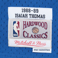 Detroit Pistons Swingman Jersey Road Isiah Thomas 1988-89
