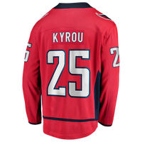 Washington Capitals Jordan Kyrou Red Home Breakaway Jersey