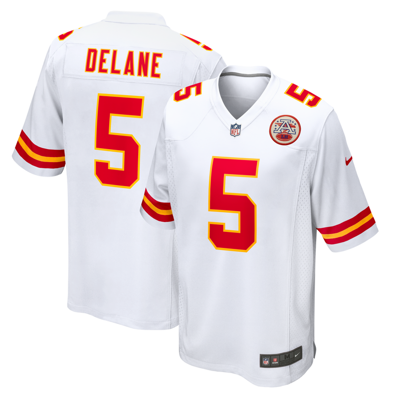 Kansas City Chiefs Mansoor Delane White Game Jersey