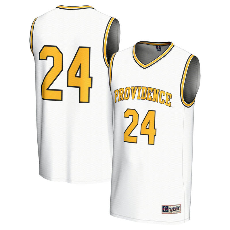 #24 Providence Friars Lightweight Basketball Jersey - White