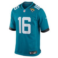 Jacksonville Jaguars Trevor Lawrence Teal Game Jersey