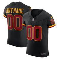 Washington Commanders Black Alternate Elite Custom Jersey