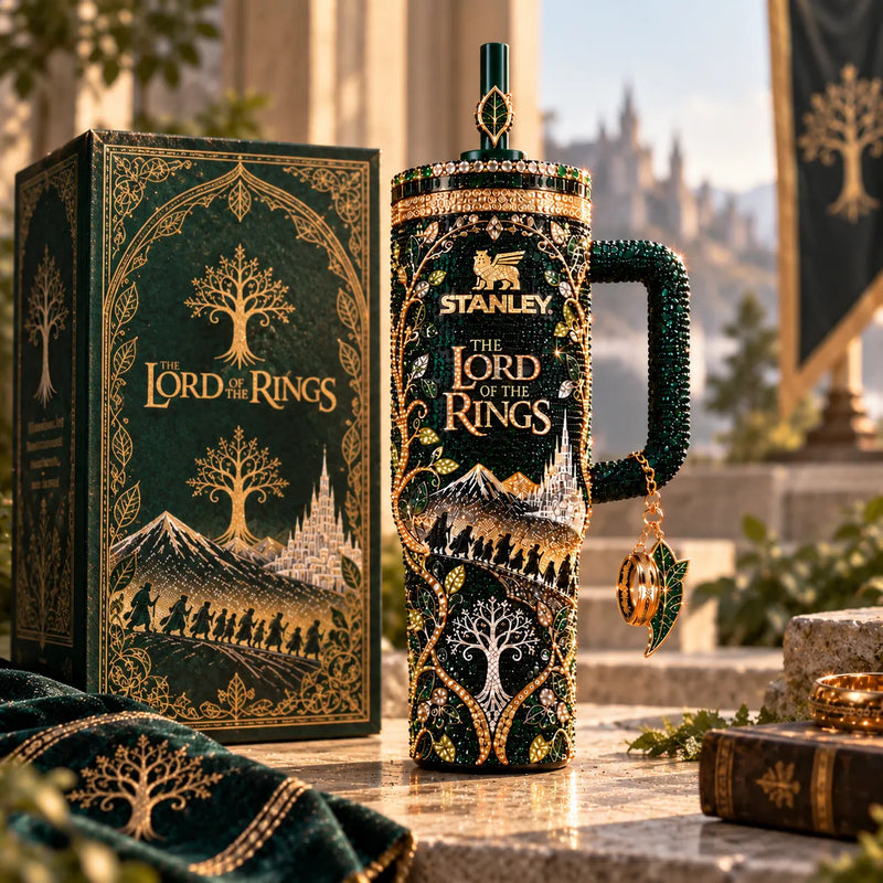 ST Emerald and Gold - The White Tree Tumbler
