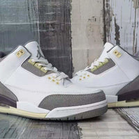 Low Top Sneakers, White Yellow Colorway, Lace Up Design, Casual Gift for Sneaker Fans