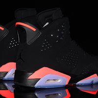 Sneakers, Black Red Colorway, Lace Up Design, Casual Gift for Sneaker Fans