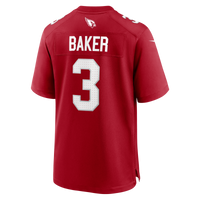 Arizona Cardinals Budda Baker Cardinal Game Player Jersey