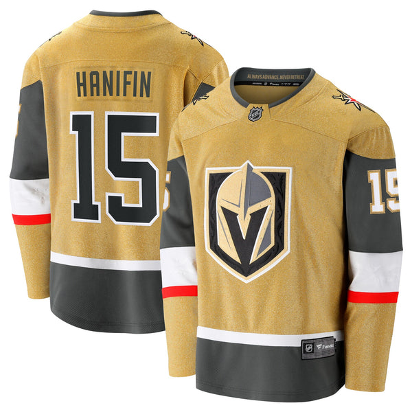 Vegas Golden Knights Noah Hanifin Gold Home Breakaway Jersey