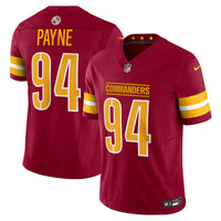Washington Commanders Daron Payne Burgundy Limited Jersey