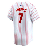 Philadelphia Phillies Trea Turner White Home Limited Player Jersey