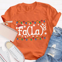 Christmas Lights Snowflakes Shirt, Math Teacher Christmas T-Shirt, Humorous Math Teacher Holiday Tee, Math Educator Xmas Graphic Tee Shirt