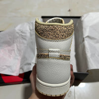 High Top Sneakers, Off White Colorway, Lace Up Design, Casual Gift for Sneaker Fans
