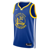Golden State Warriors Icon Edition Swingman Jersey - Royal - Stephen Curry